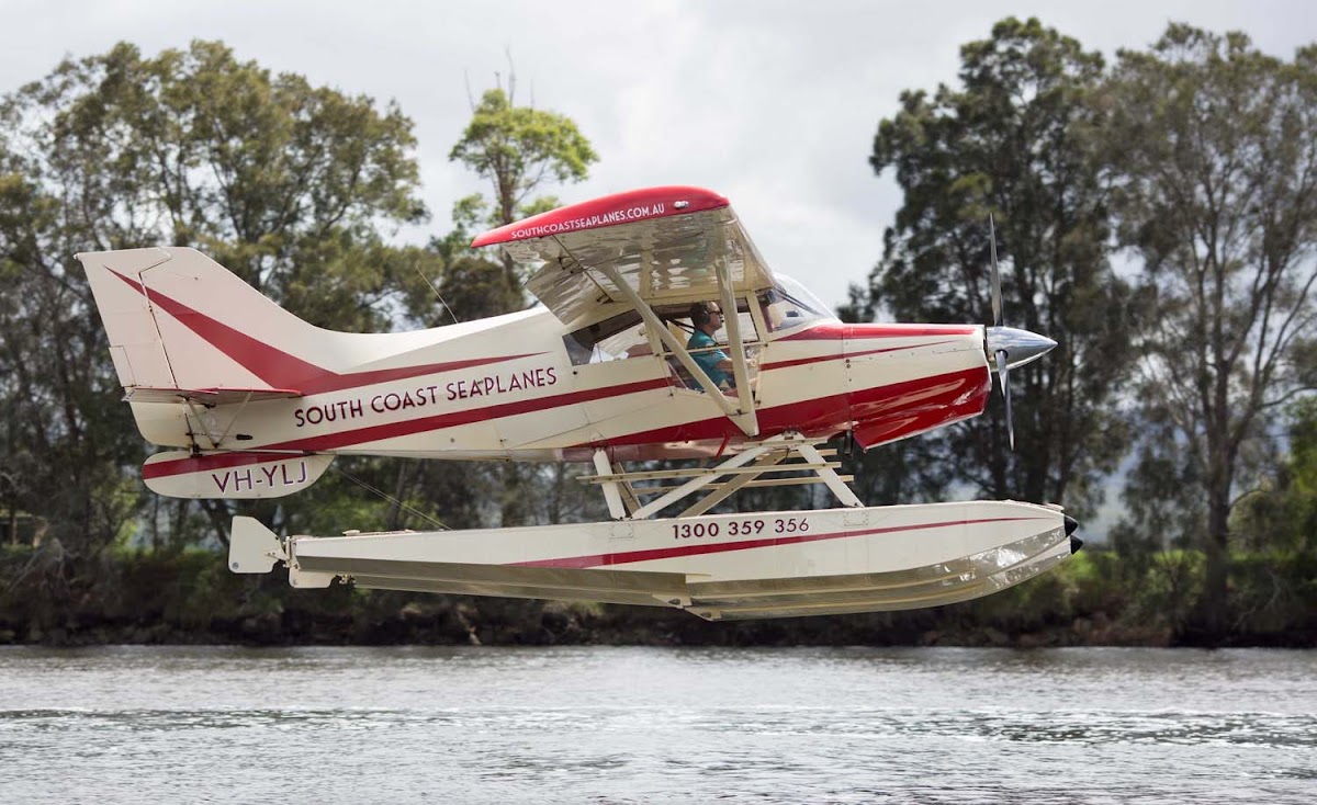 A different angle — kayak or seaplane