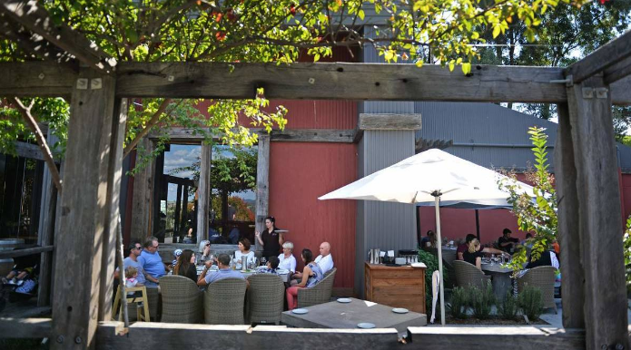 A long winery lunch
