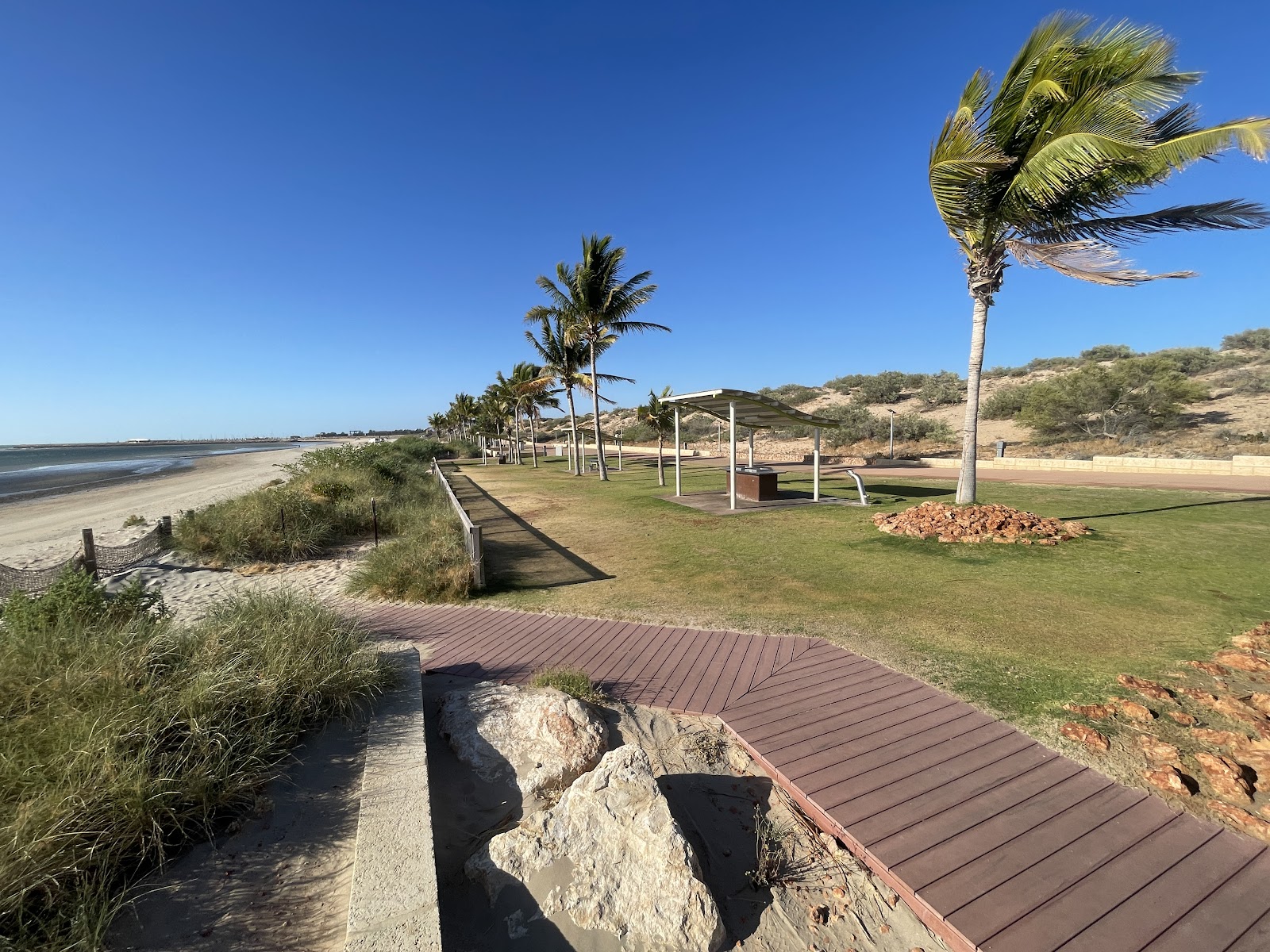 Town Beach playground and foreshore, Exmouth