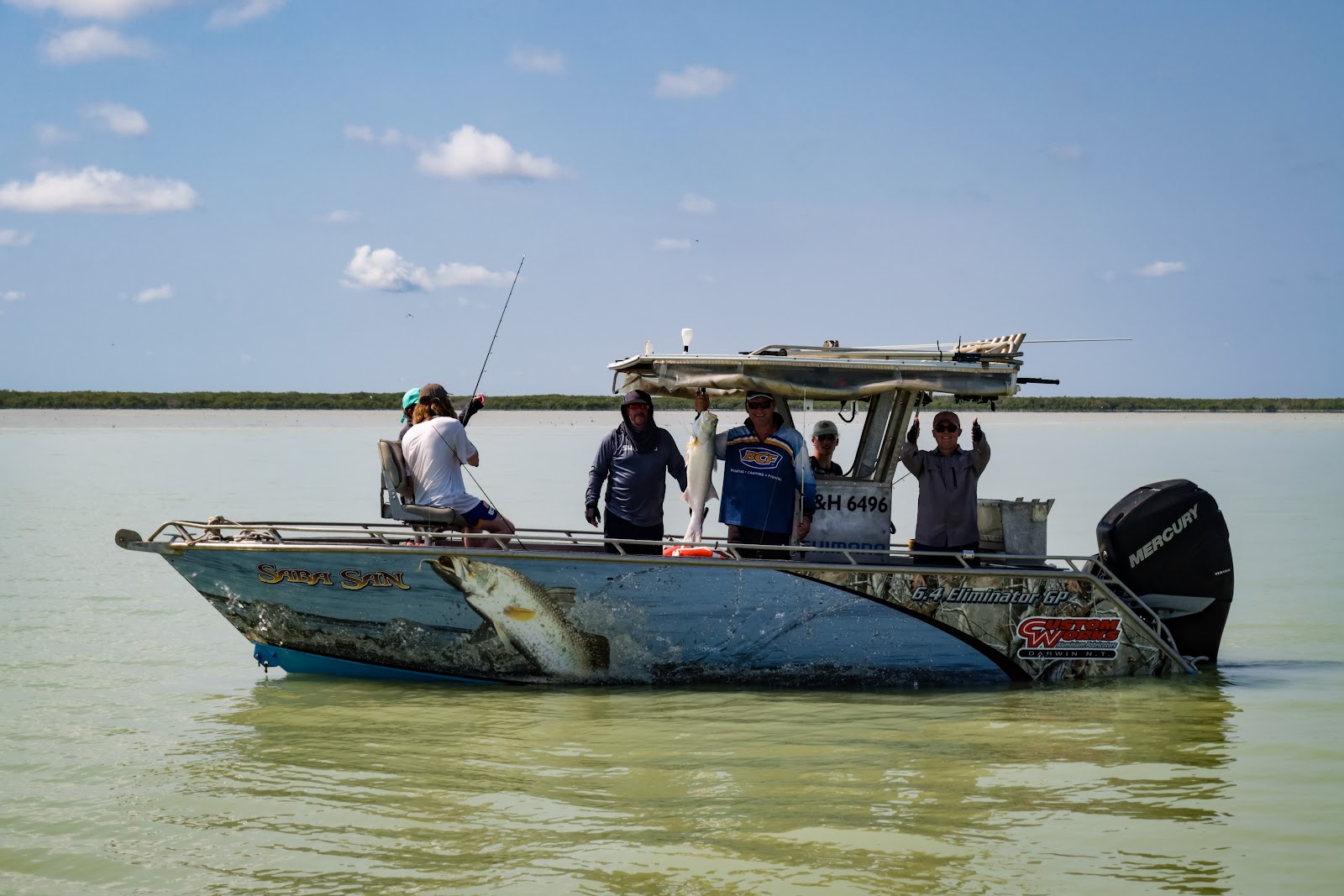 Threadfin and blue salmon — the Broome signature species