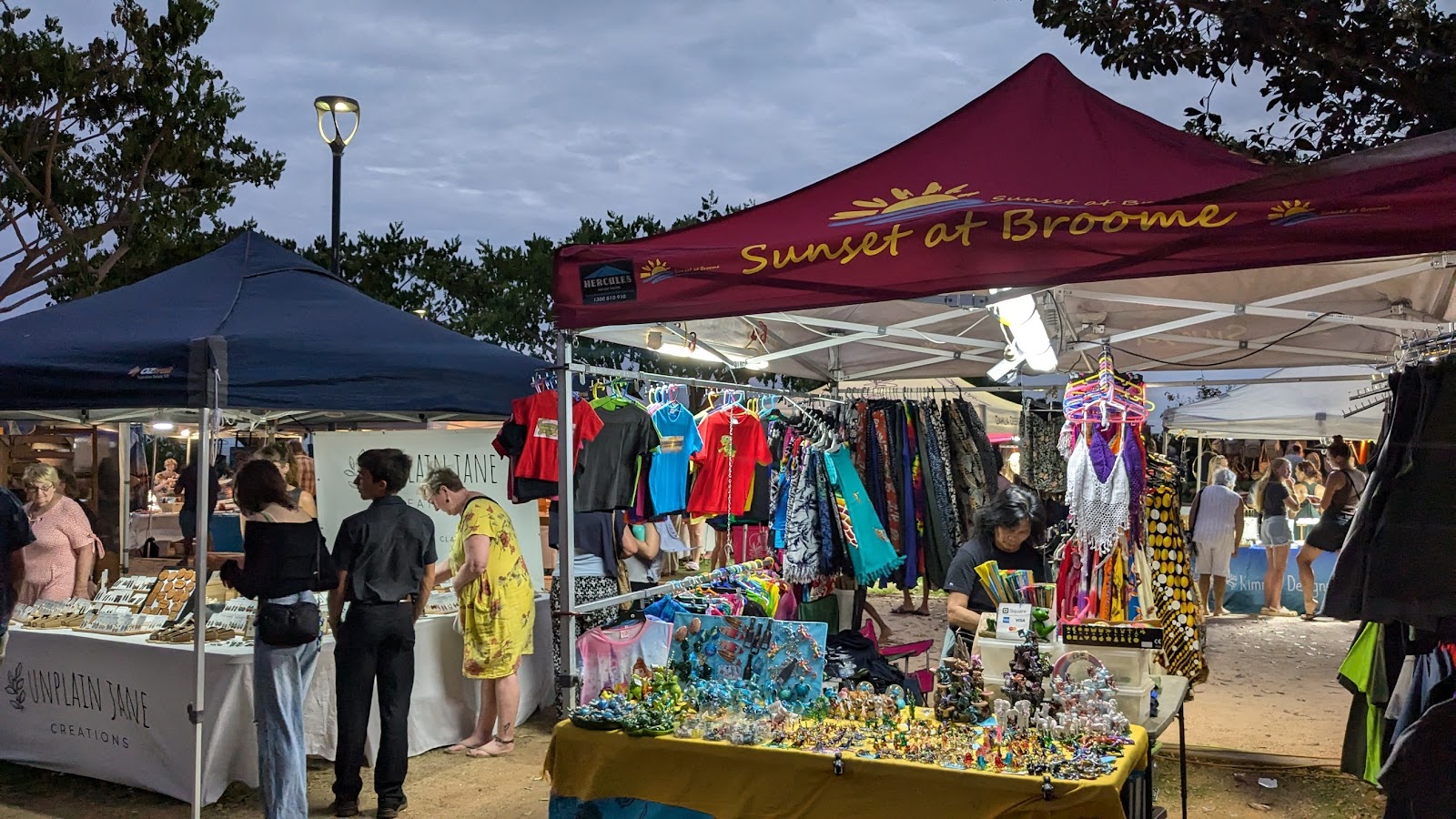 Town Beach foreshore and Staircase Markets