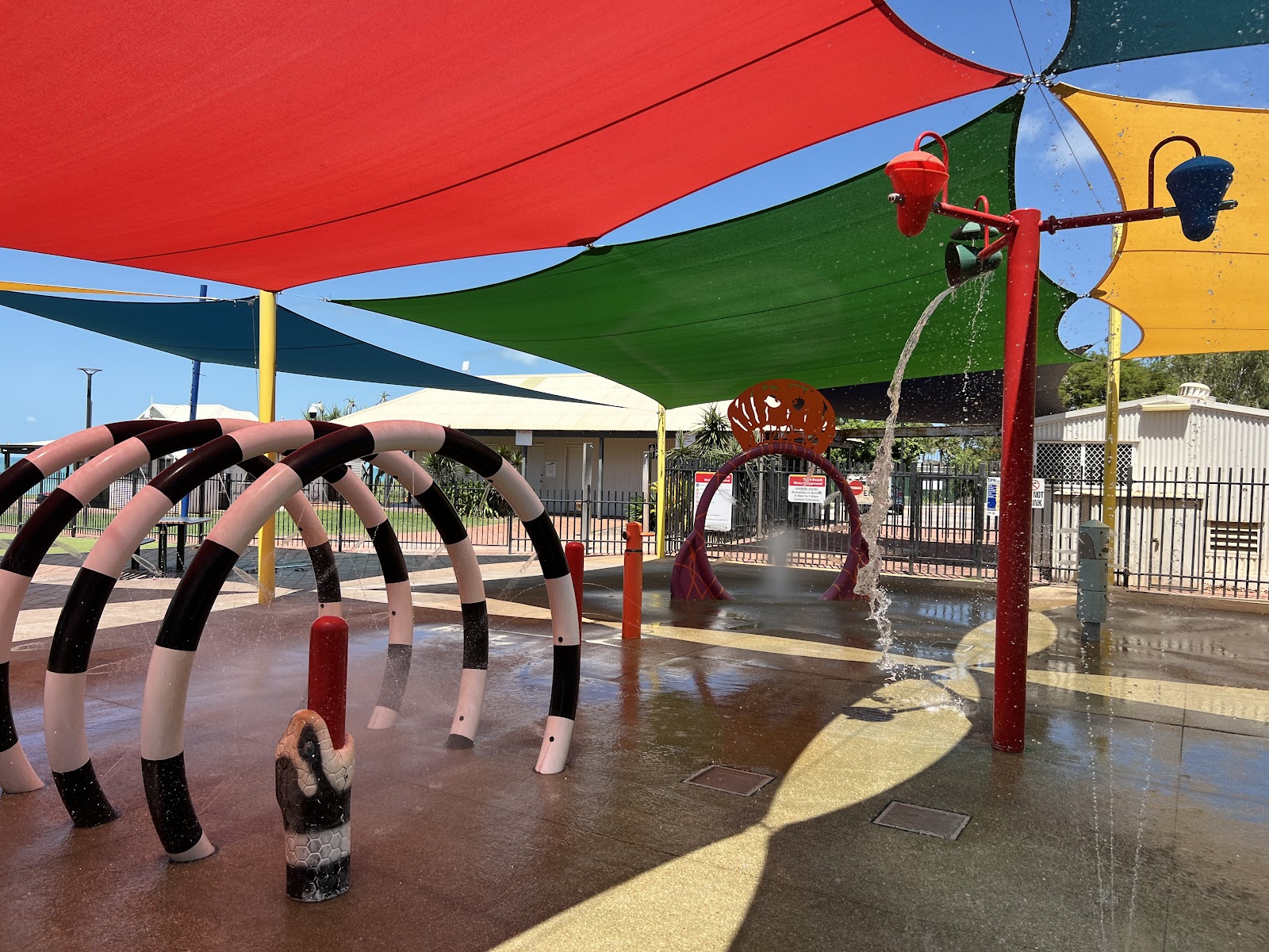 Town Beach playground and water park